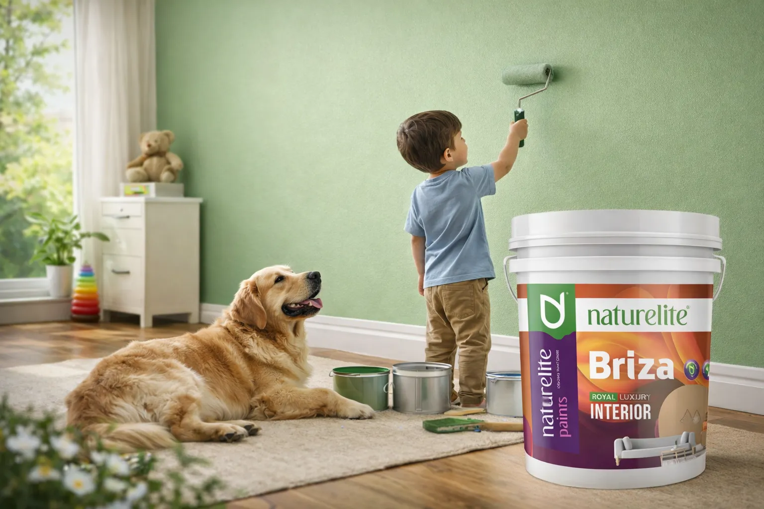 Non-Toxic Paints - Creating Safe Spaces for Children and Pets