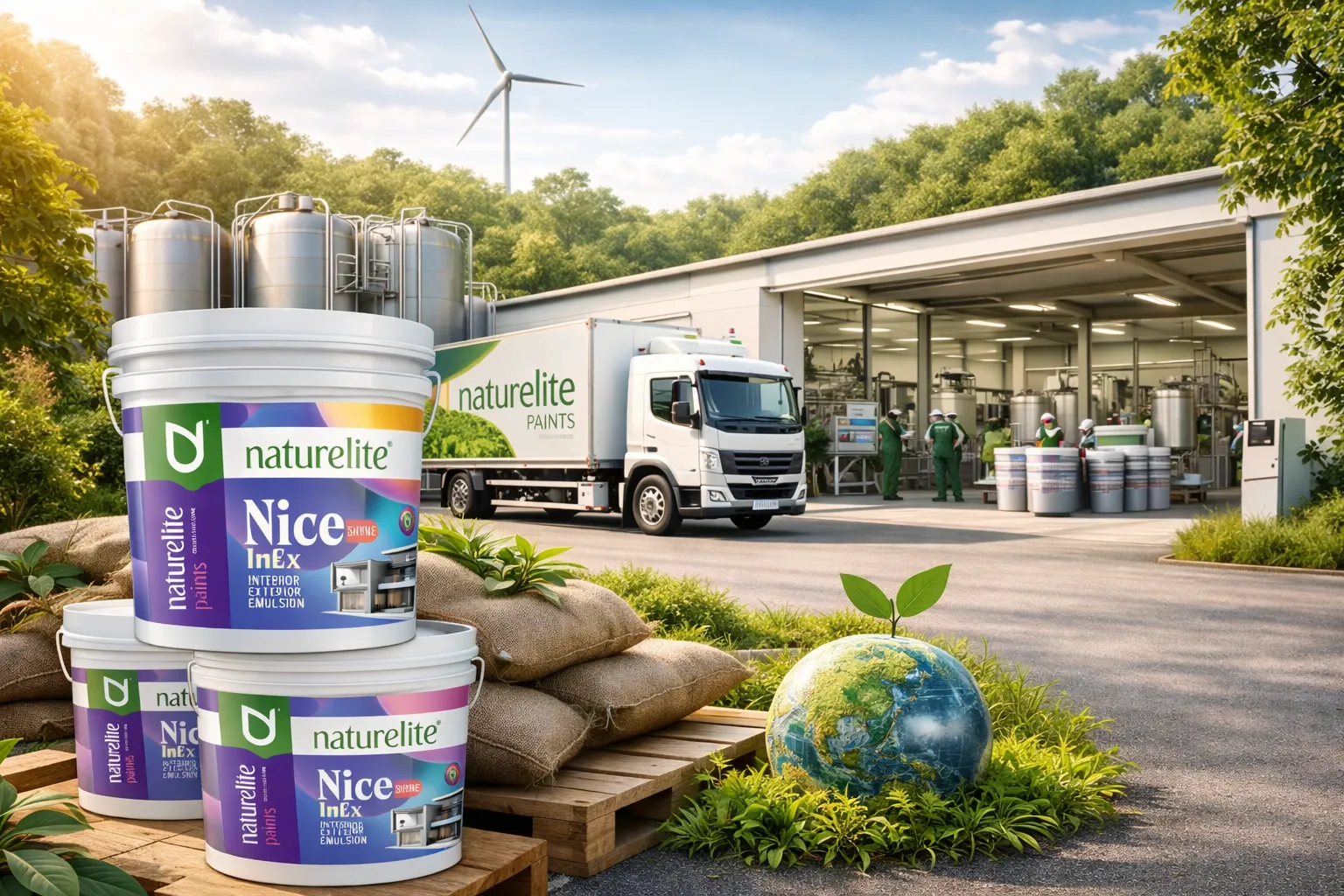 Reducing Carbon Footprint Through Sustainable Paint Manufacturing