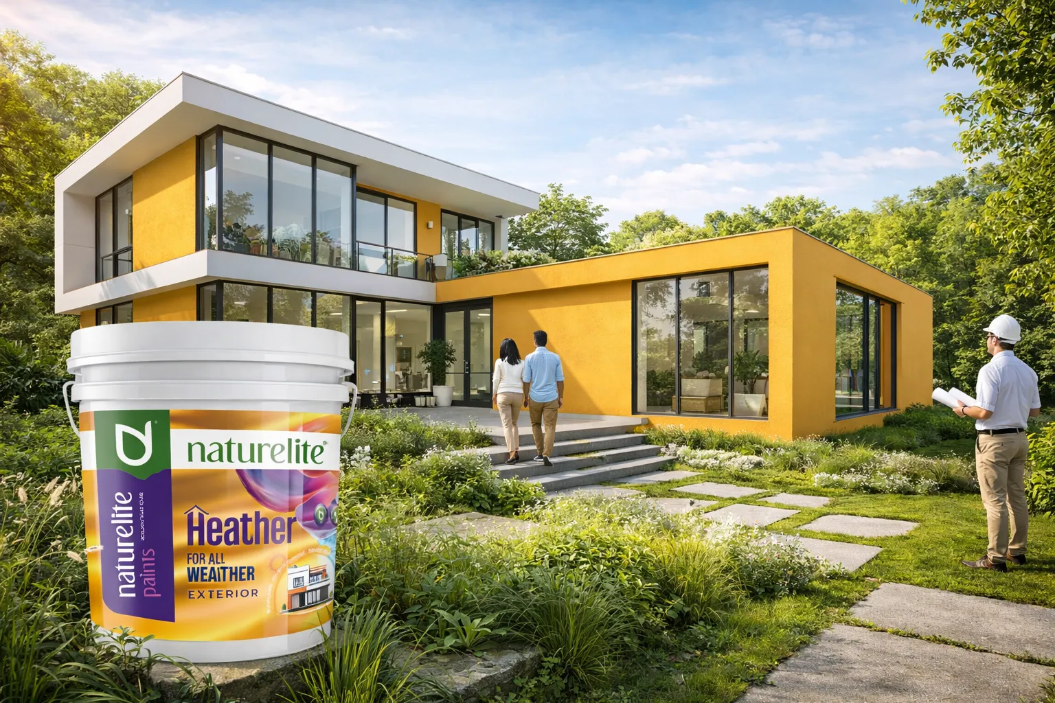 Sustainable Paints in Green Building and Modern Architecture